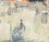Gerard McGourty, Near the Town, oil on board