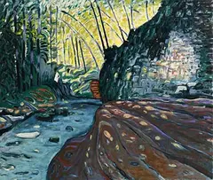 Philip Ryan, Light Stream, oil on canvas