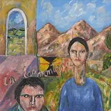 Jack Pakenham, In Las Montanas, oil on board
