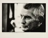 Samuel Beckett, Riverside Studios, London by John Minihan, 1984, silver gelatin print - number 3 from an edition of 6, sold May 2018