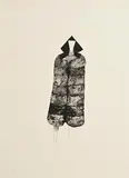 Lynn Chadwick British, The Watcher, 1971, lithograph - number 19 from an edtion of 200 - on BFK Rives handmade paper with watermark & 4 decle edges