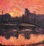 Marie Carroll, Ha'Penny Bridge, Dublin