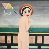 Jack Donovan, Flying her Kite, 1999, oil on board