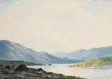 Douglas Alexander, Connemara Landscape, watercolour