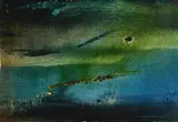 Padraig Macmiadhachain, The Sleeping Sea, oil on board