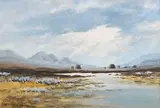 Connemara by Percy French, watercolour, sold Apr 2018