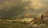 Edwin Hayes, The Mumbles Lighthouse, Swansea