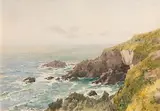 Helen Sophie O'Hara, On the Coast, Co Waterford, watercolour