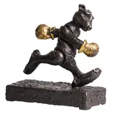 Patrick O'Reilly, Bear with the Golden Gloves, unique bronze