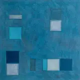 Felim Egan, Ocean - Blue, 2010, oil on canvas