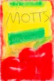 Neil Shawcross, Apple Juice, 2004, mixed media on card
