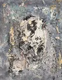 Head by John Kingerlee, 2015, oil on board, sold Apr 2018