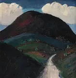 Peter Collis, Wicklow Hills, oil on canvas