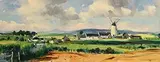 Kenneth Webb, Ballycopeland Mill, Millisle, Co.Down, oil on canvas