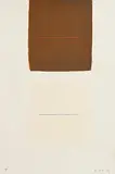 William Scott, Brown and White Related, 1972, screenprint in colours on wove paper - artist's proof (A/P) aside from the limited edition of 72 prints