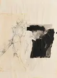 Paddy Graham, Life Drawing, 1984, mixed media