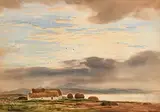 Early Morning near Belmullet, Co. Mayo by Frank Egginton, watercolour, offered Mar 2018