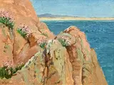 William Henry Bartlett, Arranmore, Burton Port, Co. Donegal, 1910, oil on board