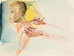 Diana Copperwhite, Dawn with no Horizon, 2008, watercolour
