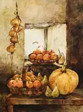 Phyllis del Vechio, The Store, watercolour