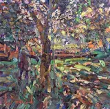 Point of Sunset, near Lismore by Arthur K. Maderson, oil on board, sold Mar 2018