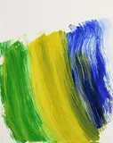 Howard Hodgkin British, The Road to Rio, 2016, limited edition lithograph signed & numbered 32 from an edition of 350