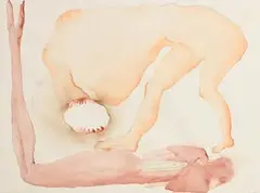 Kathy Prendergast, Untitled (May, 1985, watercolour