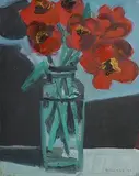 Brian Ballard, Tulips and Shadows, 2006, oil on canvas