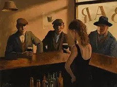 Ted Jones, The Local, oil on canvas