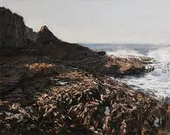 Ivan Daly, Contours, 2017, oil on canvas