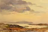 Wycliffe Egginton, Dark Evening, 1929, watercolour