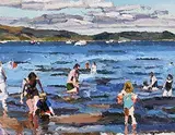 Stephen Cullen, Kells Bay, oil on canvas board