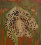 Gene Lambert, Plant Forms, 1980, oil on board