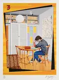 Robert Ballagh, After Modernisation III, limited edition lithograph signed & numbered 46 from an edition of 150