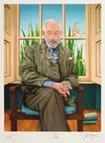 Robert Ballagh, J.P Dunleavy, limited edition lithograph signed & numbered 16 from an edition of 100