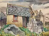 Olive Henry, The Cottage, watercolour