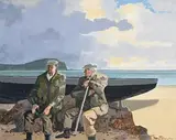 John Skelton Snr, Retirement, oil on canvas