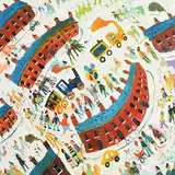 Watching the Traction Engines by Simeon Stafford, oil on canvas, sold Jan 2018