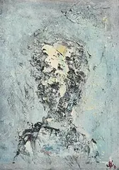 Head Study by John Kingerlee, 2008, oil on board, offered Jan 2018