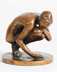 Rowan Gillespie, The Muse, 1984, bronze - number 9 from an edition of 19