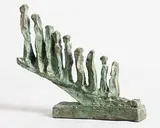 Emigrants by John Behan, bronze - from an edition of 9, sold Jan 2018