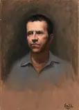 Frances O'Toole, Study of a Gentleman, oil on canvas