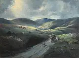 Heading Home by Charles McAuley, oil on canvas, sold Jan 2018