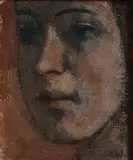 Colin Watson, Portrait of a Young Lady, oil on board