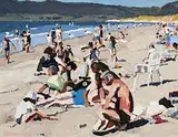Stephen Cullen, Rossbeigh Beach, Co Kerry, oil on canvas board