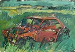 Hermann Wagner, Rust in Peace, Callery, oil on canvas