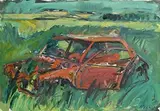Hermann Wagner, Rust in Peace, Callery, oil on canvas