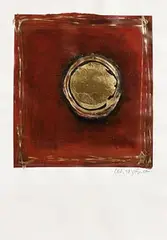 Clea van der Grijn, Untitled, mixed media on paper