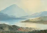 Douglas Alexander, Near Leenan, Connemara, watercolour