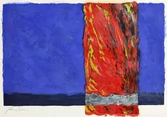 John Cronin, Serein V, oil and pigment on paper